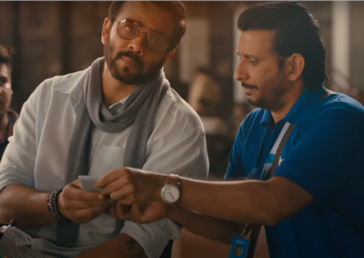 Sharman Joshi delights Rohit Shetty with Olx Autos' price of a blown-up car